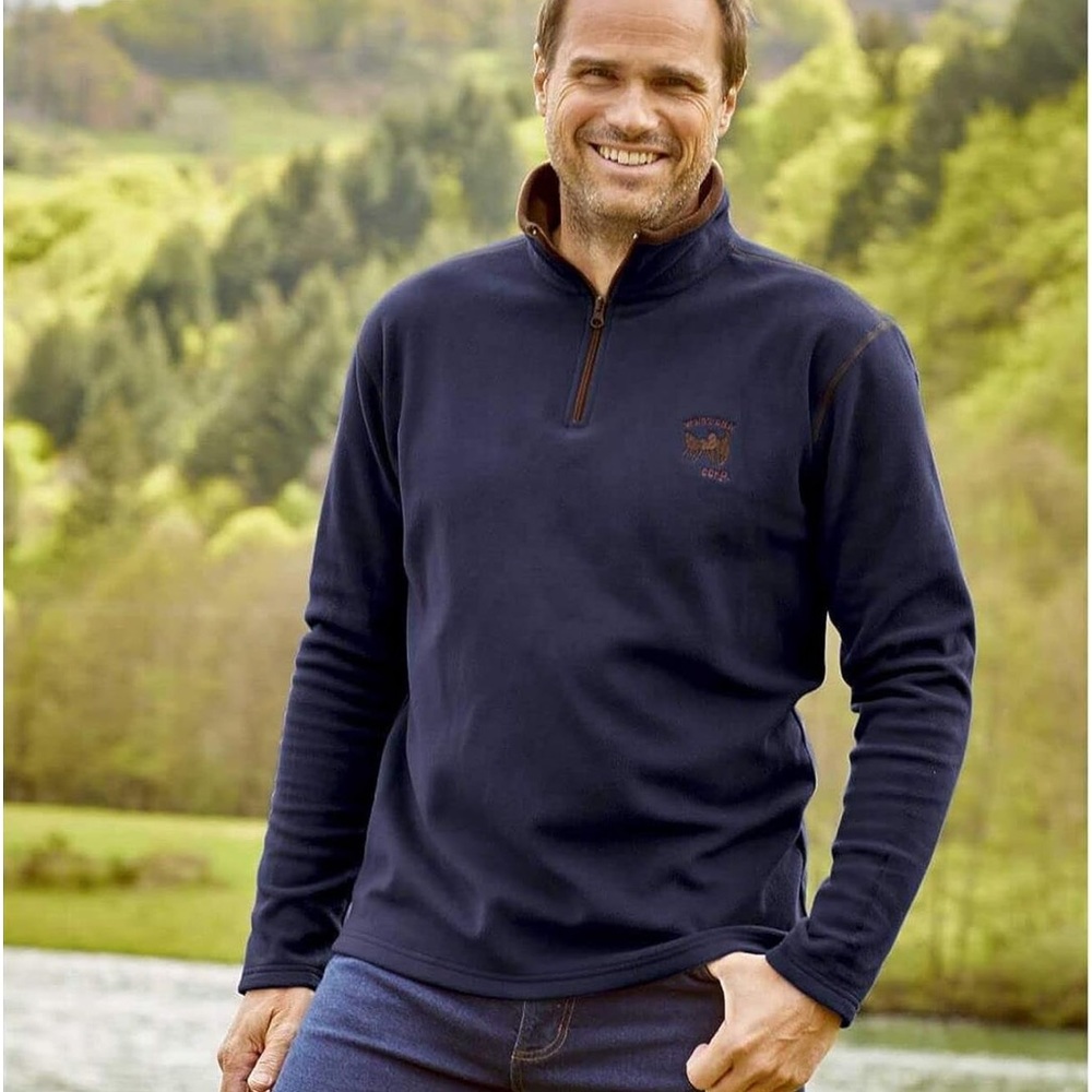 Atlas for men 1/4 Zip Fleece Pullover New Size XL